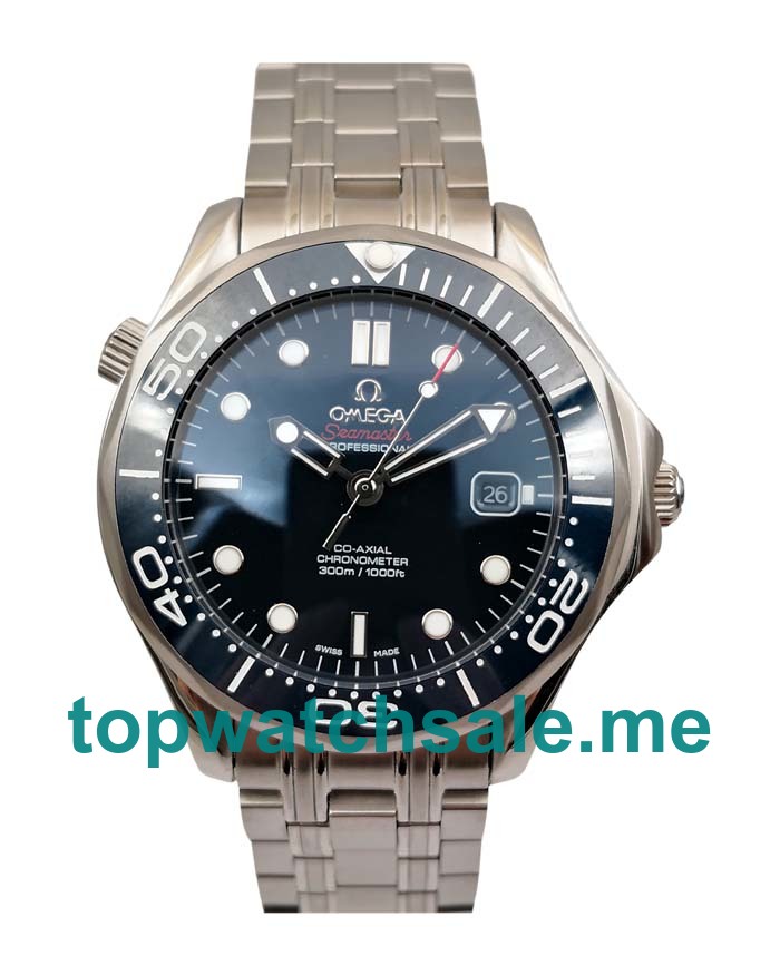 UK 41MM Blue Dials Omega Seamaster 300 M 212.30.41.20.03.001 Replica Watches