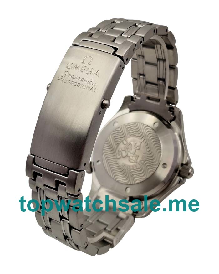 UK 41MM Blue Dials Omega Seamaster 300 M 2222.80.00 Replica Watches