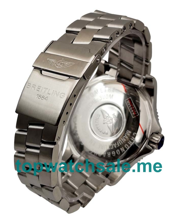 UK 44MM Black Dials Breitling Superocean A17391 Replica Watches