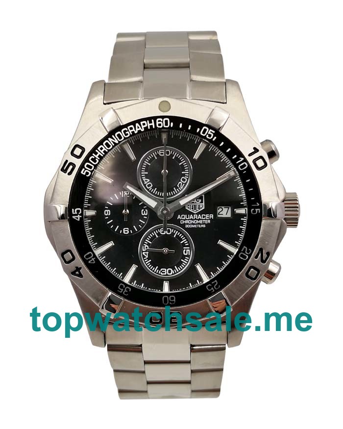 UK 42MM Black Dials TAG Heuer Aquaracer CAF2110.BA0809 Replica Watches UK 42MM Black Dials TAG Heuer Aquaracer CAF2110.BA0809 Replica Watches