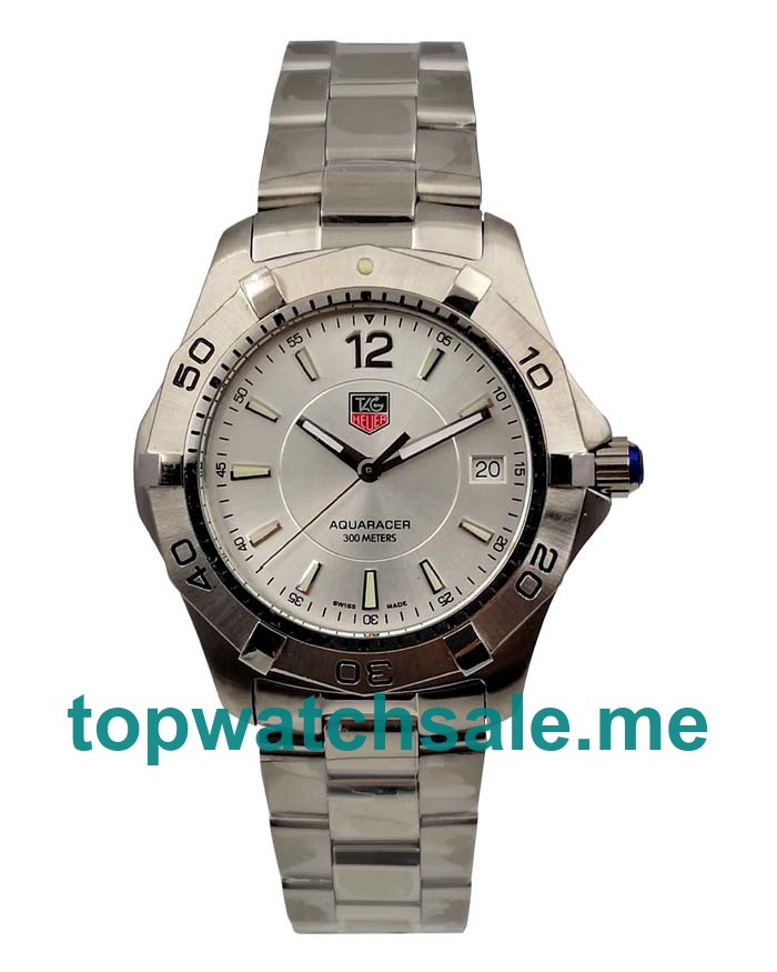 UK 39MM Silver Dials TAG Heuer Aquaracer WAF1111.BA0801 Replica Watches UK 39MM Silver Dials TAG Heuer Aquaracer WAF1111.BA0801 Replica Watches