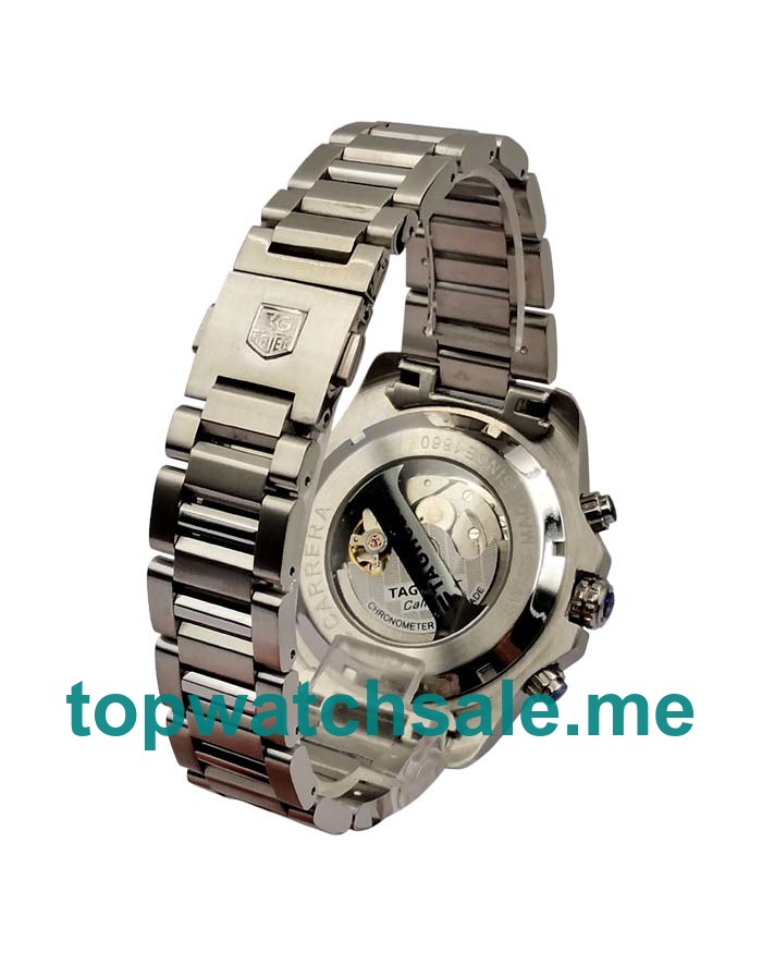 UK 44MM Black Dials TAG Heuer Grand Carrera CAV511A.BA0902 Replica Watches