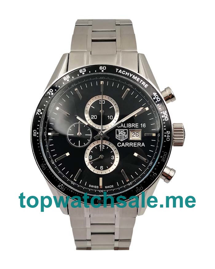 UK 40MM Black Dials TAG Heuer Carrera WAS2150.BD0733 Replica Watches