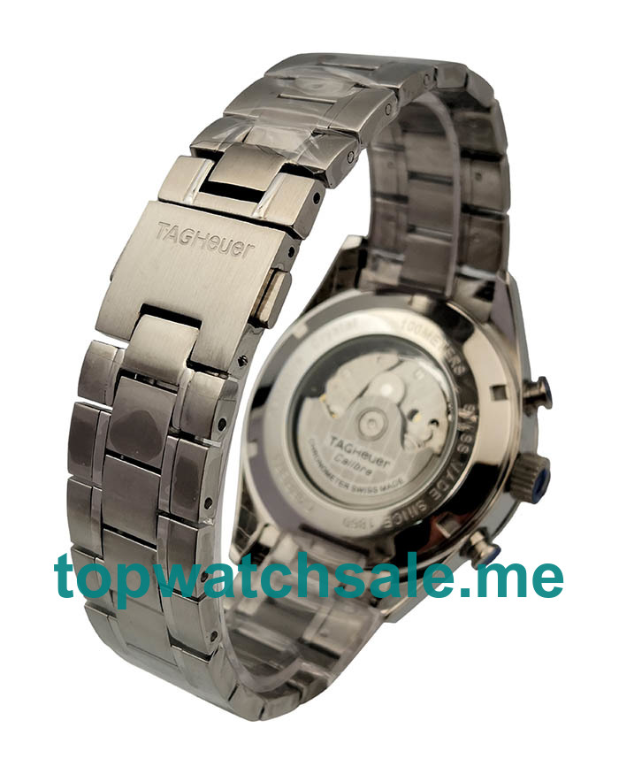 UK 44MM Silver Dials TAG Heuer Carrera CAS2111.BA0730 Replica Watches