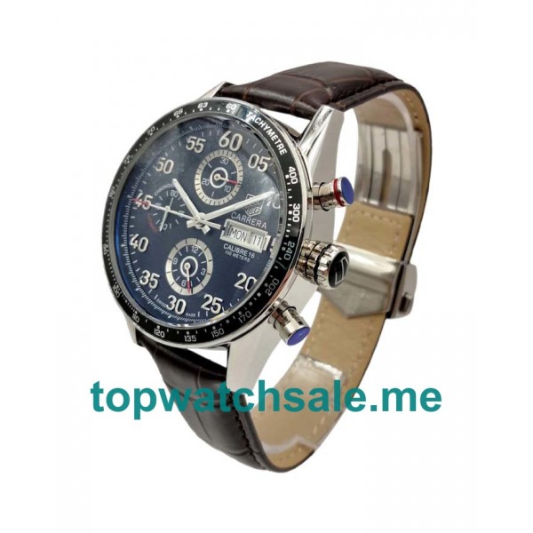 UK 41MM Black Dials TAG Heuer Carrera CV2A1R.FC6235 Replica Watches