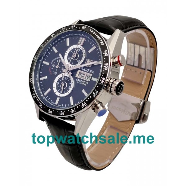 UK 44MM Replica TAG Heuer Carrera CV2A17.FC6235 Black Dials Watches