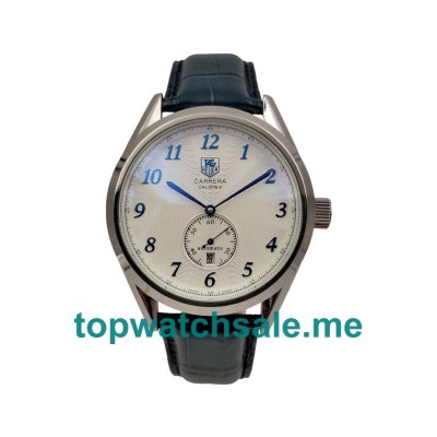 UK 43.5MM Silver Dials Replica TAG Heuer Carrera WAS2111.FC6293 Watches