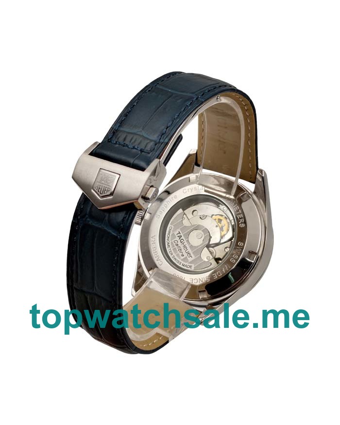 UK 43.5MM Silver Dials Replica TAG Heuer Carrera WAS2111.FC6293 Watches