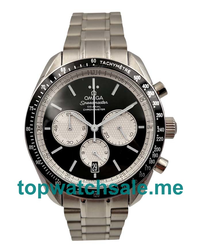 UK 44MM Black Dials Omega Speedmaster Racing 326.30.40.50.01.002 Replica Watches