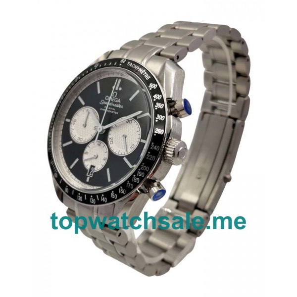 UK 44MM Black Dials Omega Speedmaster Racing 326.30.40.50.01.002 Replica Watches