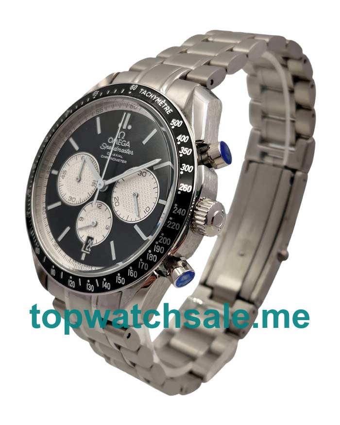 UK 44MM Black Dials Omega Speedmaster Racing 326.30.40.50.01.002 Replica Watches