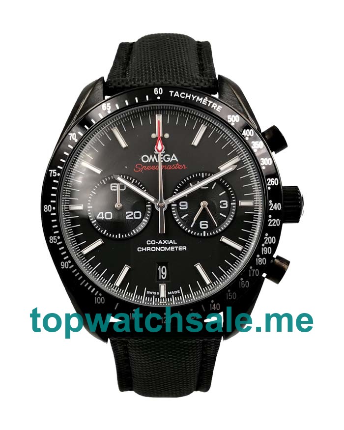 UK 44MM Black Dials Omega Speedmaster 311.92.44.51.01.003 Replica Watches