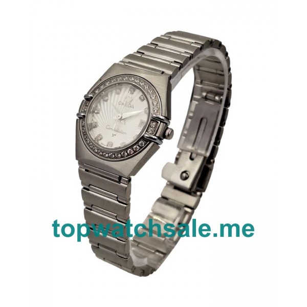 UK 28MM Diamond Hour Markers Omega Constellation 123.15.27.20.55.001 Replica Watches