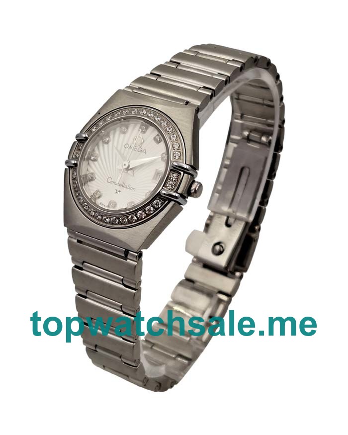 UK 28MM Diamond Hour Markers Omega Constellation 123.15.27.20.55.001 Replica Watches