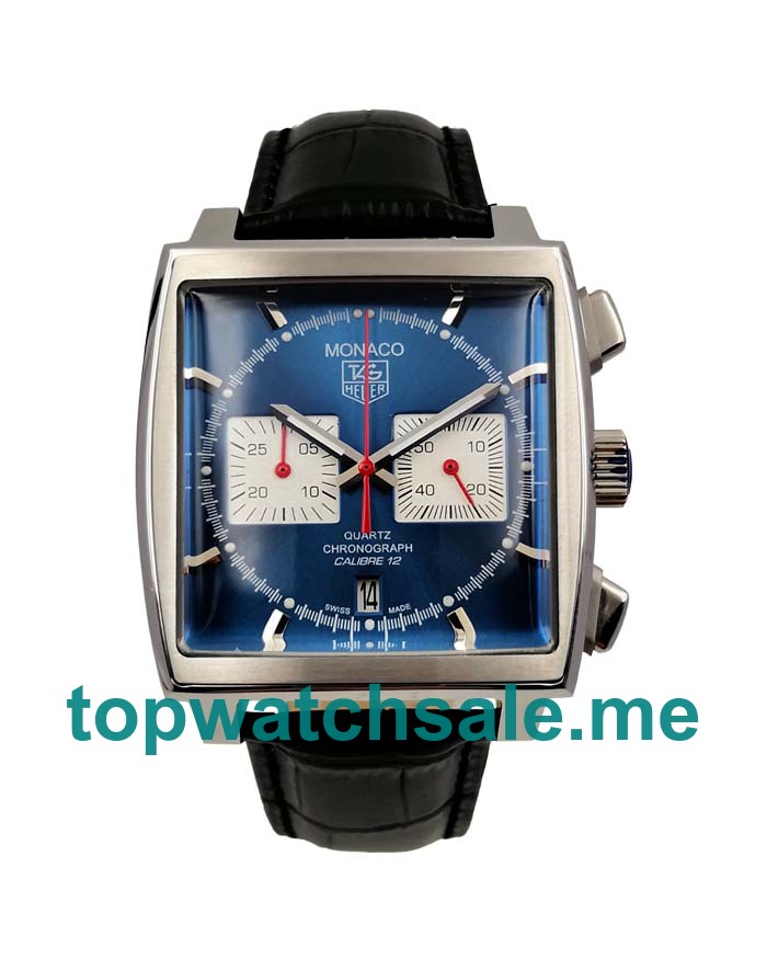 UK 40MM Blue Dials TAG Heuer Monaco CAW2111.FC6183 Replica Watches