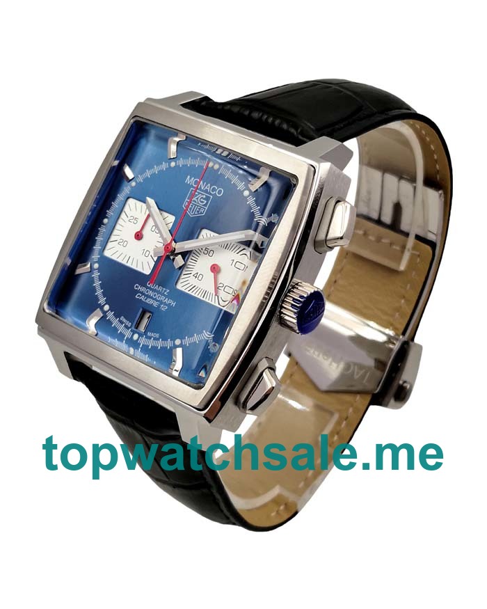 UK 40MM Blue Dials TAG Heuer Monaco CAW2111.FC6183 Replica Watches