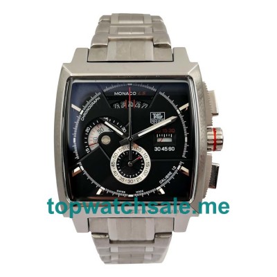 UK 40.5MM Black Dials TAG Heuer Monaco CAL2110.BA0781 Replica Watches