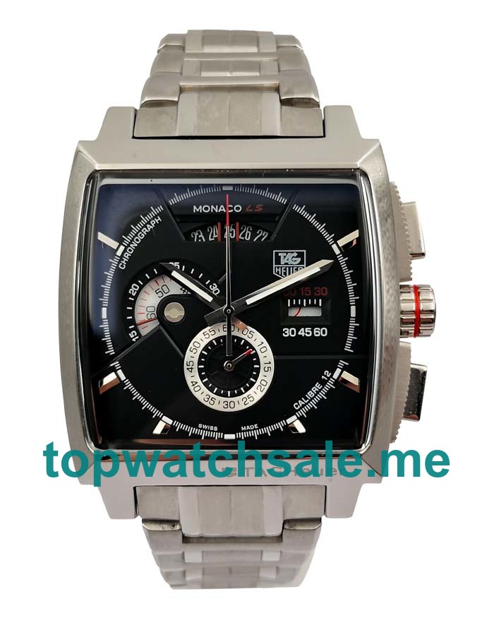UK 40.5MM Black Dials TAG Heuer Monaco CAL2110.BA0781 Replica Watches