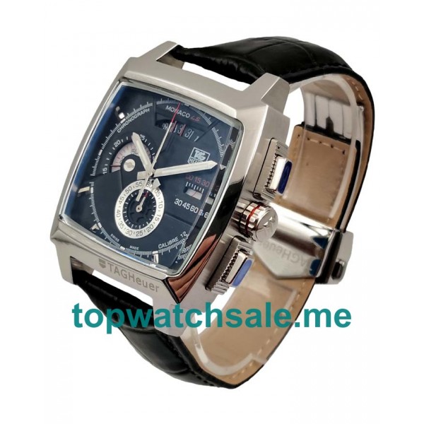 UK 40.5MM Black Dials Replica TAG Heuer Monaco CAL2110.FC6257 Watches