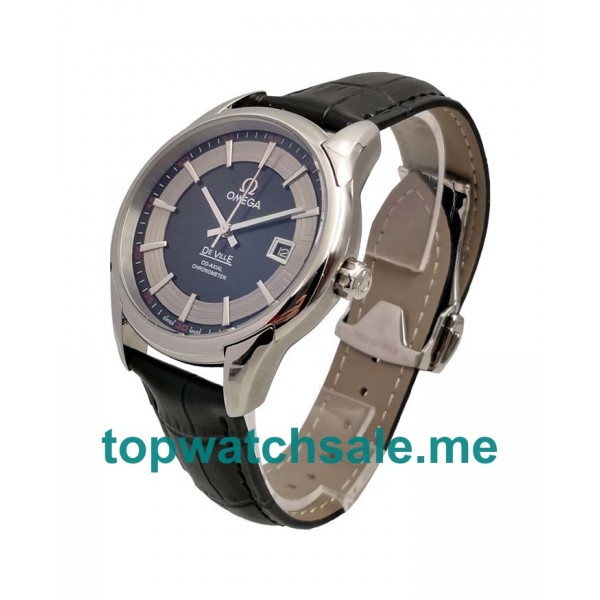 UK 41MM Black Dials Omega De Ville 431.33.41.21.01.001 Replica Watches