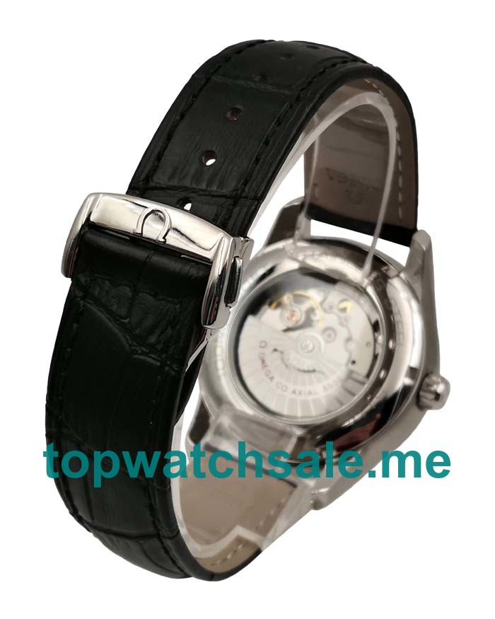 UK 41MM Black Dials Omega De Ville 431.33.41.21.01.001 Replica Watches