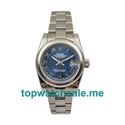 UK 31MM Blue Dials Rolex Datejust 178240 Replica Watches