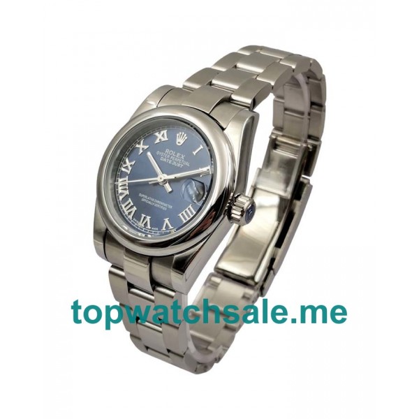 UK 31MM Blue Dials Rolex Datejust 178240 Replica Watches