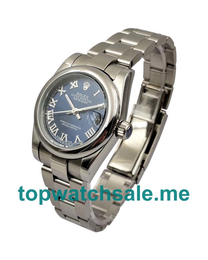 UK 31MM Blue Dials Rolex Datejust 178240 Replica Watches