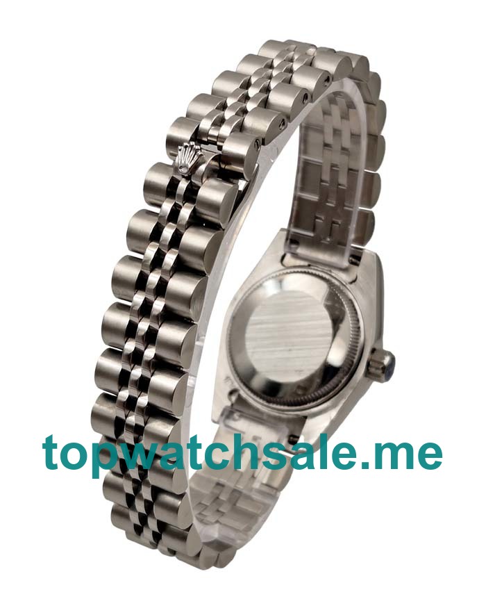 UK 26MM White Mother Of Pearl Dials Rolex Lady-Datejust 179174 Replica Watches