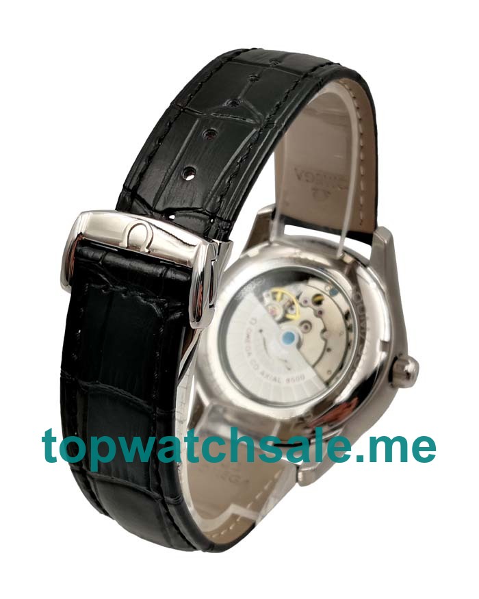 UK 41MM Black Dials Omega De Ville Hour Vision 431.13.41.21.01.001 Replica Watches