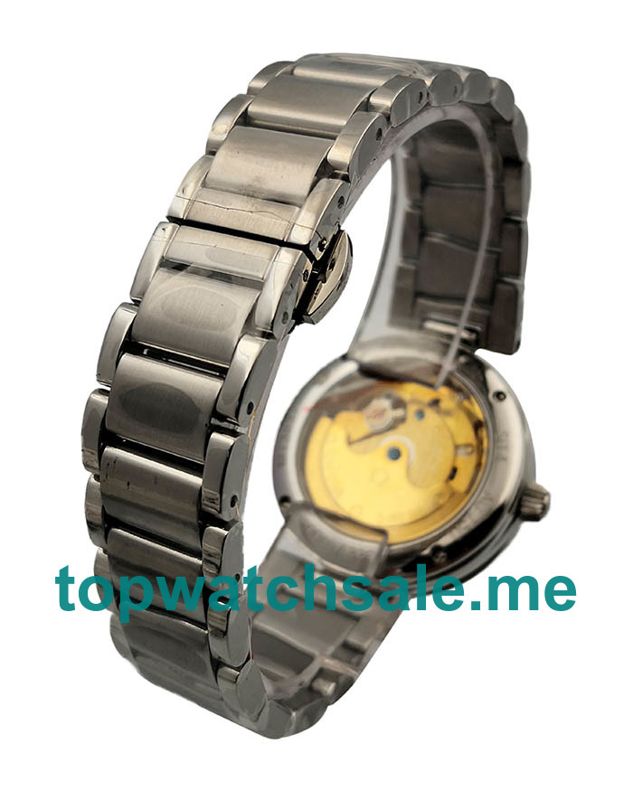 UK 34MM White Mother Of Pearl Dials Omega De Ville Ladymatic 425.30.34.20.55.001 Replica Watches