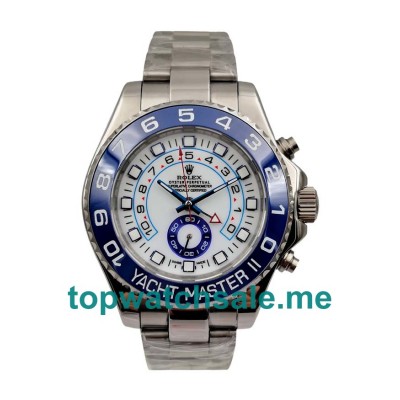 UK 44MM Blue Bezels Rolex Yacht-Master II 116680 Replica Watches