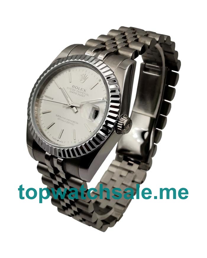 UK 36MM Steel Replica Rolex Datejust 1603 Watches
