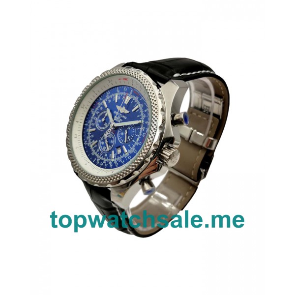 UK 48MM Replica Breitling Bentley Motors A25362 Blue Dials Watches