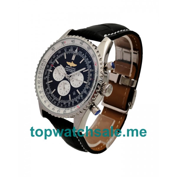 UK 46MM Black Dials Breitling Navitimer AB0127211C1A1 Replica Watches