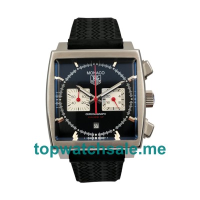 UK 39.5MM Black Dials TAG Heuer Monaco CAW2114.FT6021 Replica Watches