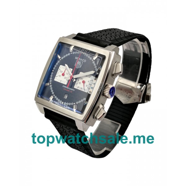 UK 39.5MM Black Dials TAG Heuer Monaco CAW2114.FT6021 Replica Watches