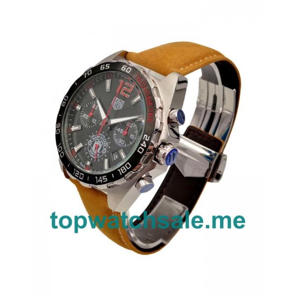 UK 47MM Replica TAG Heuer Formula 1 Sparkling CAZ101Y.BA0842 Black Dials Watches