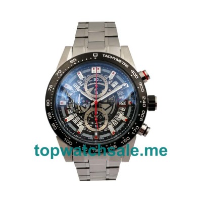 UK 46MM Skeleton Dials TAG Heuer Carrera CAR2A1W.BA0703 Replica Watches