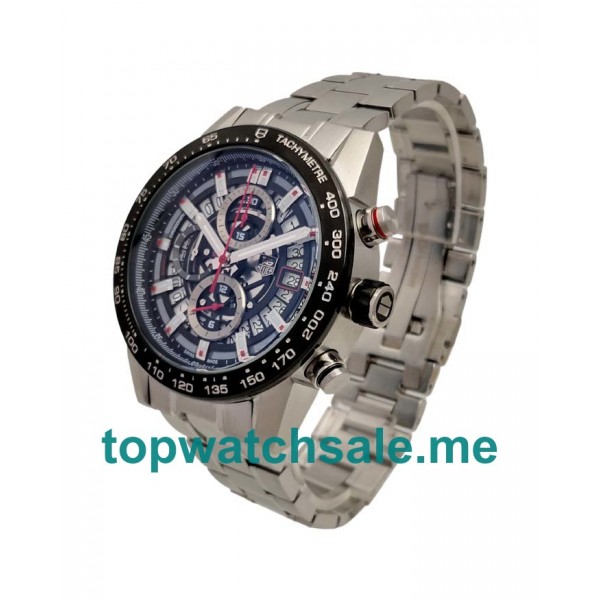 UK 46MM Skeleton Dials TAG Heuer Carrera CAR2A1W.BA0703 Replica Watches