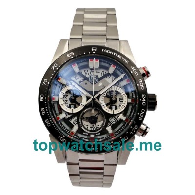 UK 46MM Black Dials Replica TAG Heuer Carrera CBG2A10.BA0654 Watches