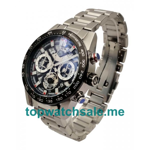 UK 46MM Black Dials Replica TAG Heuer Carrera CBG2A10.BA0654 Watches