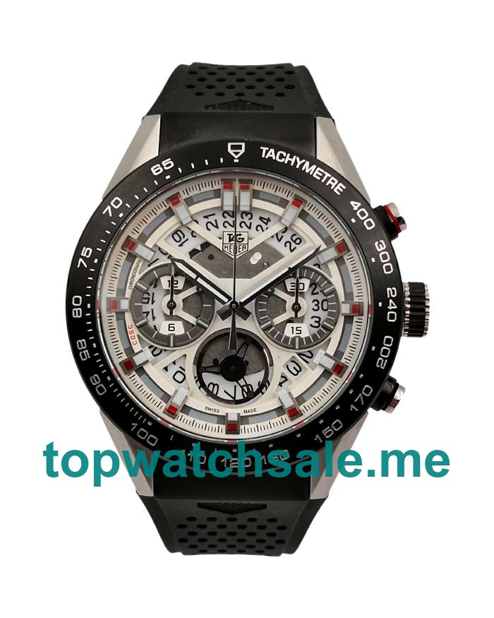 UK 46MM Black Bezels Replica TAG Heuer Carrera CBG2A10.FT6168 Watches