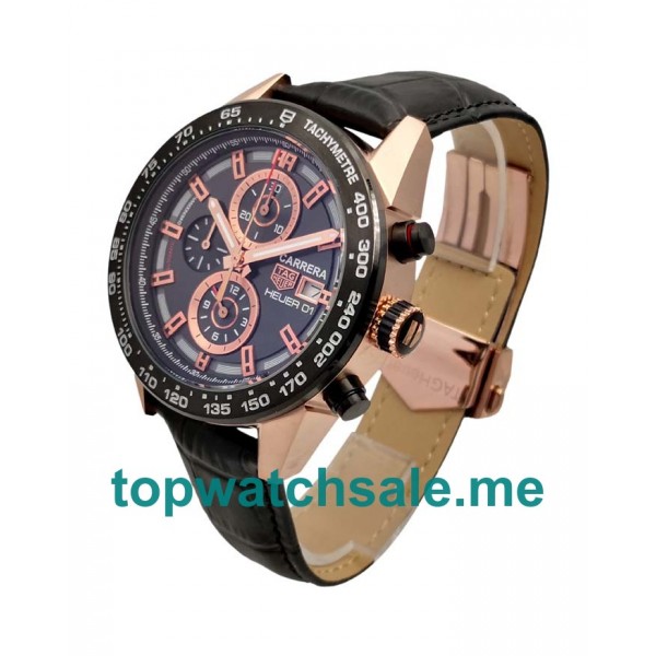 UK 46MM Black Bezels TAG Heuer Carrera CAR2A5A.FT6044 Replica Watches