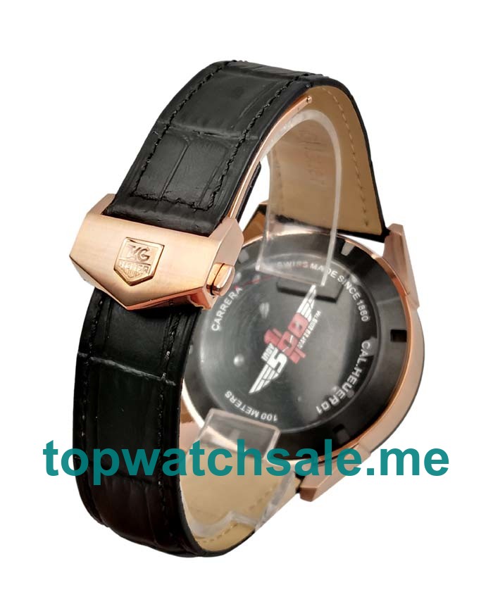 UK 46MM Black Bezels TAG Heuer Carrera CAR2A5A.FT6044 Replica Watches