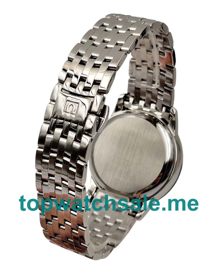 UK 40MM White Dials Omega De Ville Hour Vision 424.10.37.20.04.001 Replica Watches