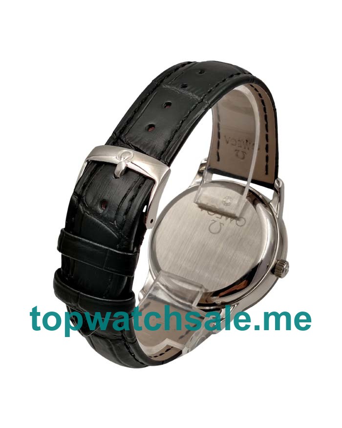 UK 39.5MM Replica Omega De Ville Hour Vision 424.13.40.20.03.001 Blue Dials Watches