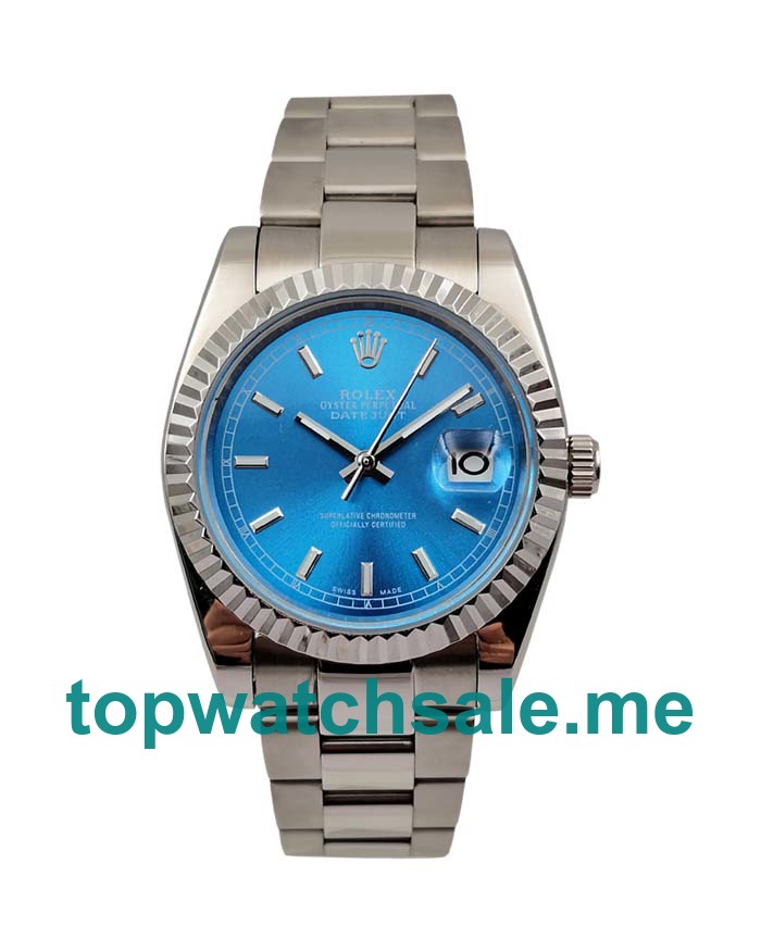 UK 36MM Blue Dials Rolex Datejust 116234 Replica Watches