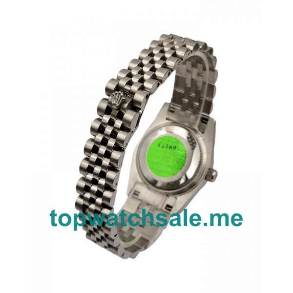 UK 31MM Black Dials Rolex Datejust 178274 Replica Watches