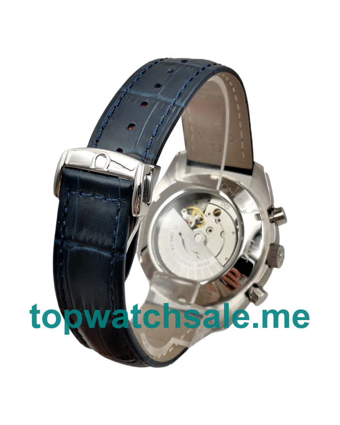 UK 40MM Blue Dials Omega Speedmaster Replica Moonwatches 304.33.44.52.03.001